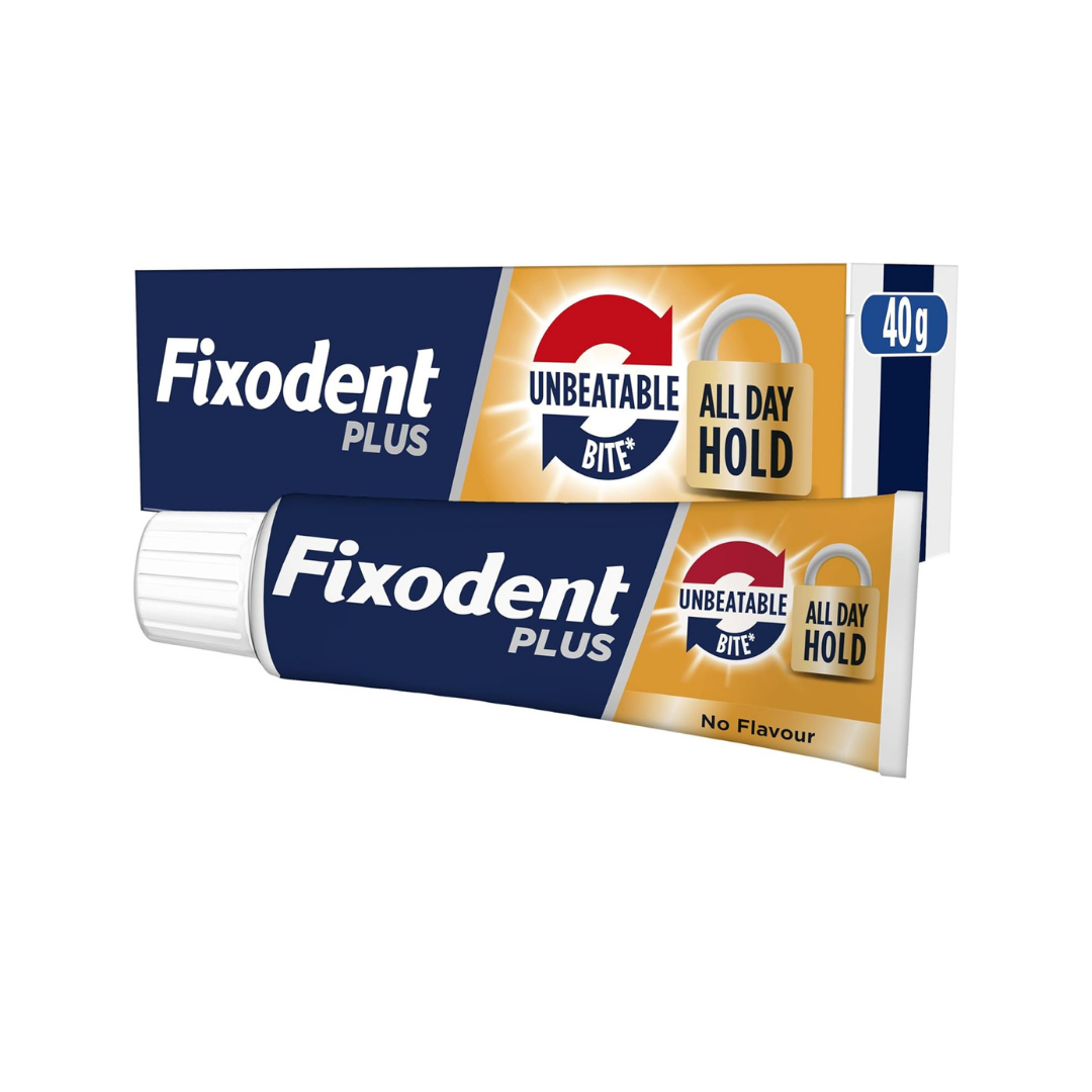 Fixodent Plus Unbeatable Bite Flavour Free 40g | Daily Supplies