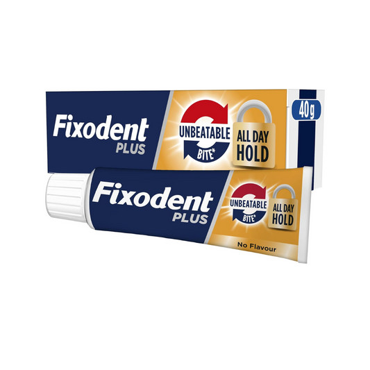 Fixodent Plus Unbeatable Bite Flavour Free 40g | Daily Supplies