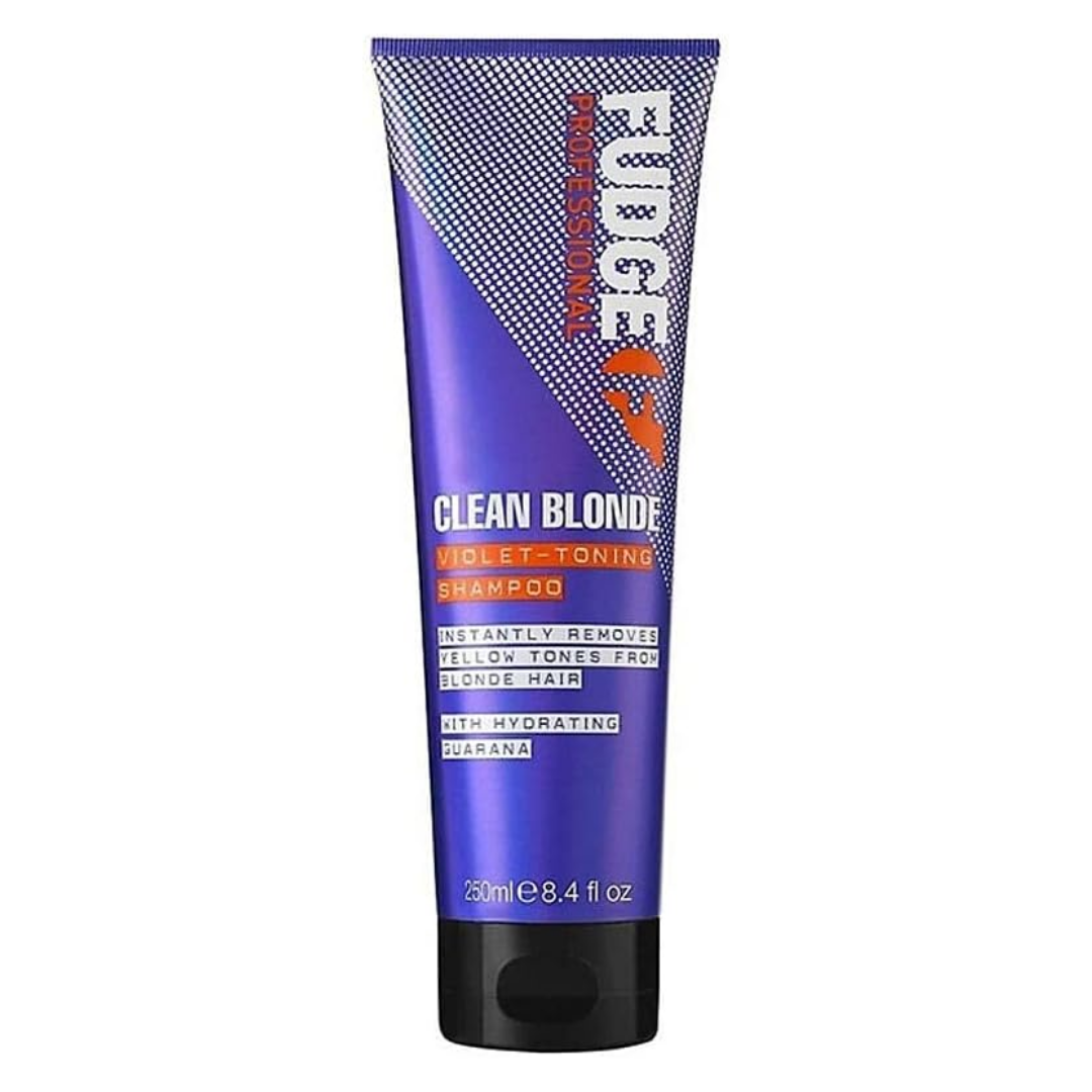Fudge Clean Blonde Violet Toning Shampoo Blonde Hair Care 250ml | Daily Supplies