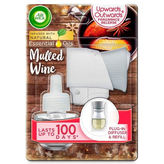 Air Wick Electrical Plug-In Kit Mulled Wine 19 ML | Daily Supplies