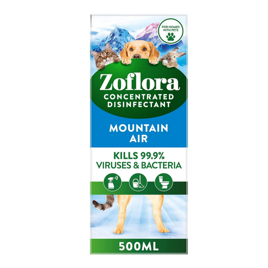 Zoflora Mountain Air Concentrated Disinfectant Liquid 500ml | Daily Supplies