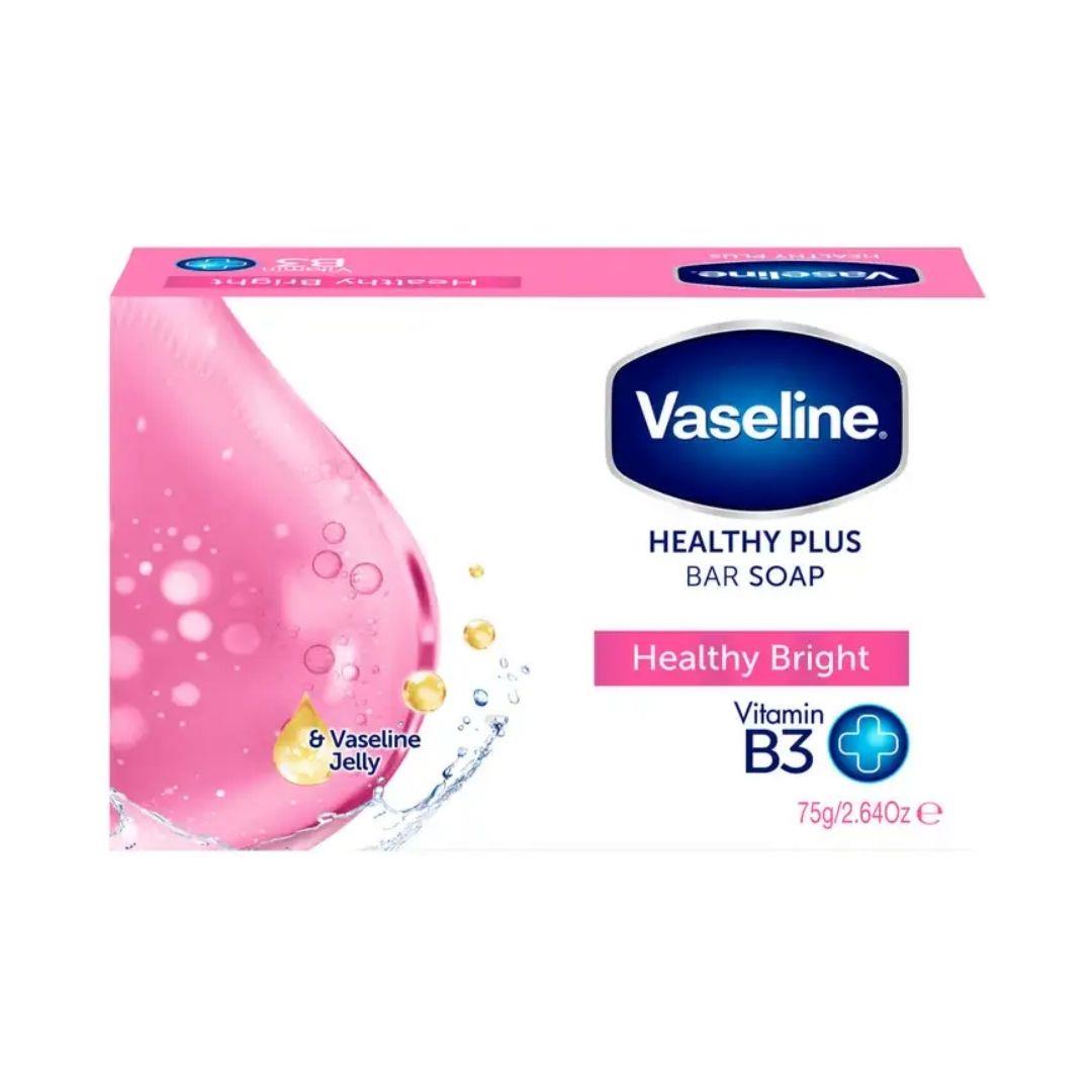 Vaseline Healthy Bright Vitamin B3 Plus Bar Soap 75 G | Daily Supplies