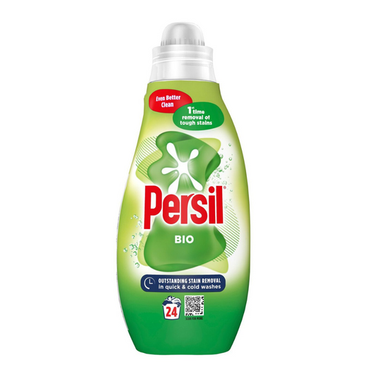 Persil Bio Laundry Liquid Detergent 24 Washes 648ml | Daily Supplies