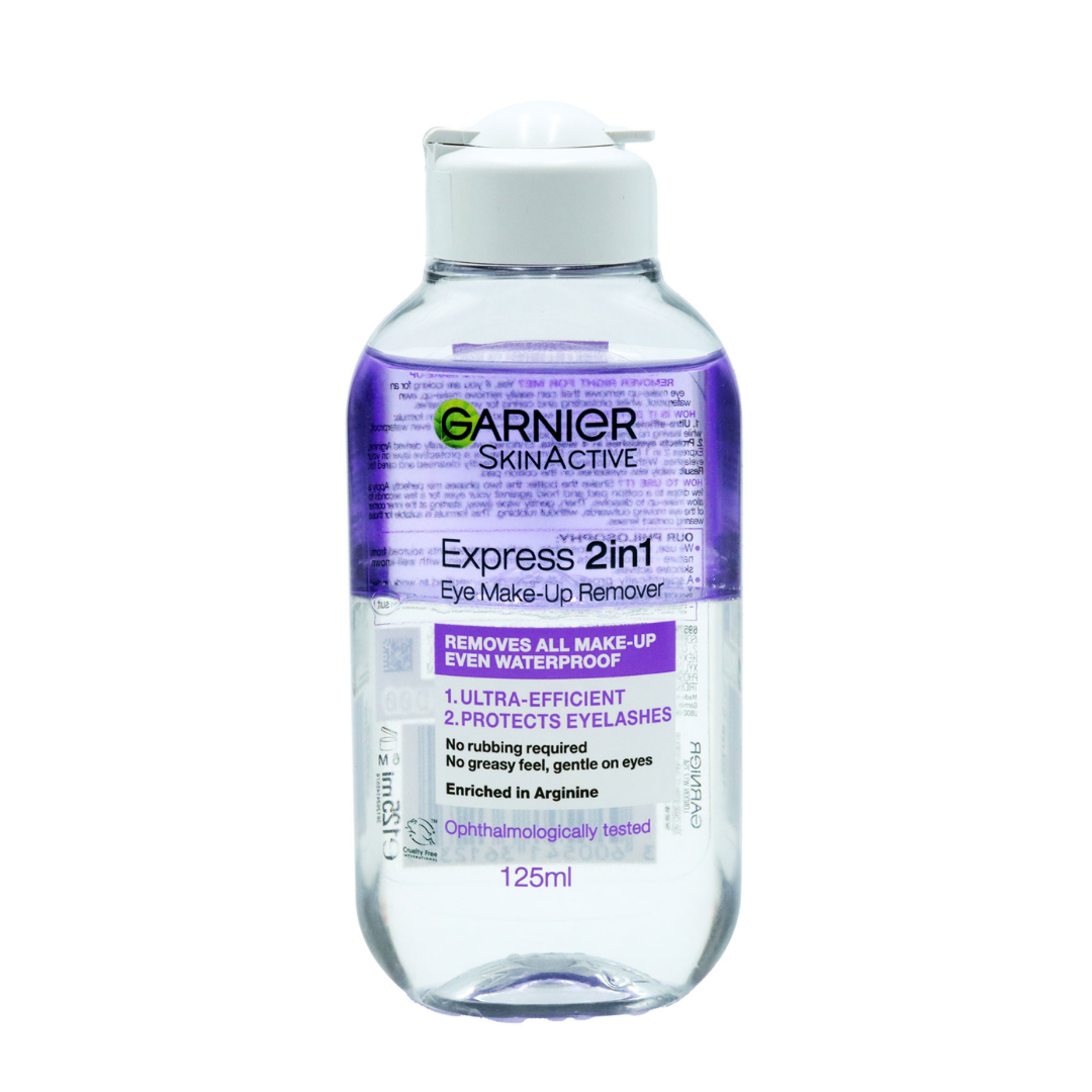 Garnier Skin Active 2 in 1 Eye Makeup Remover Ultra-Efficient 125ml | Daily Supplies