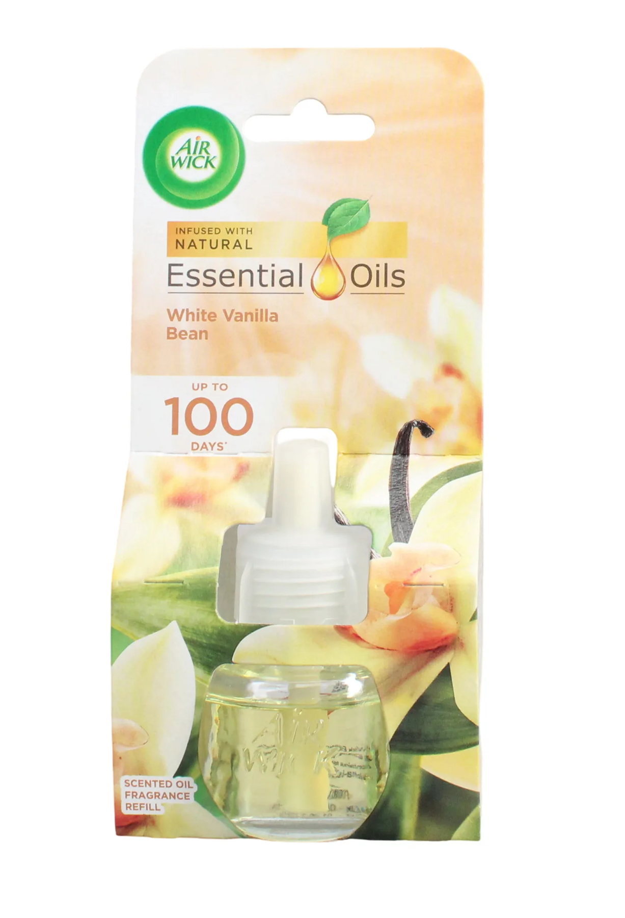 Air Wick White Vanilla Bean Scented Fragrance Refill 19ml | Daily Supplies
