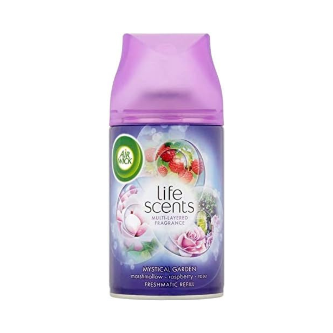 Air Wick Freshmatic Life Scents Mystical Garden Air Freshener Refill 250ml | Daily Supplies