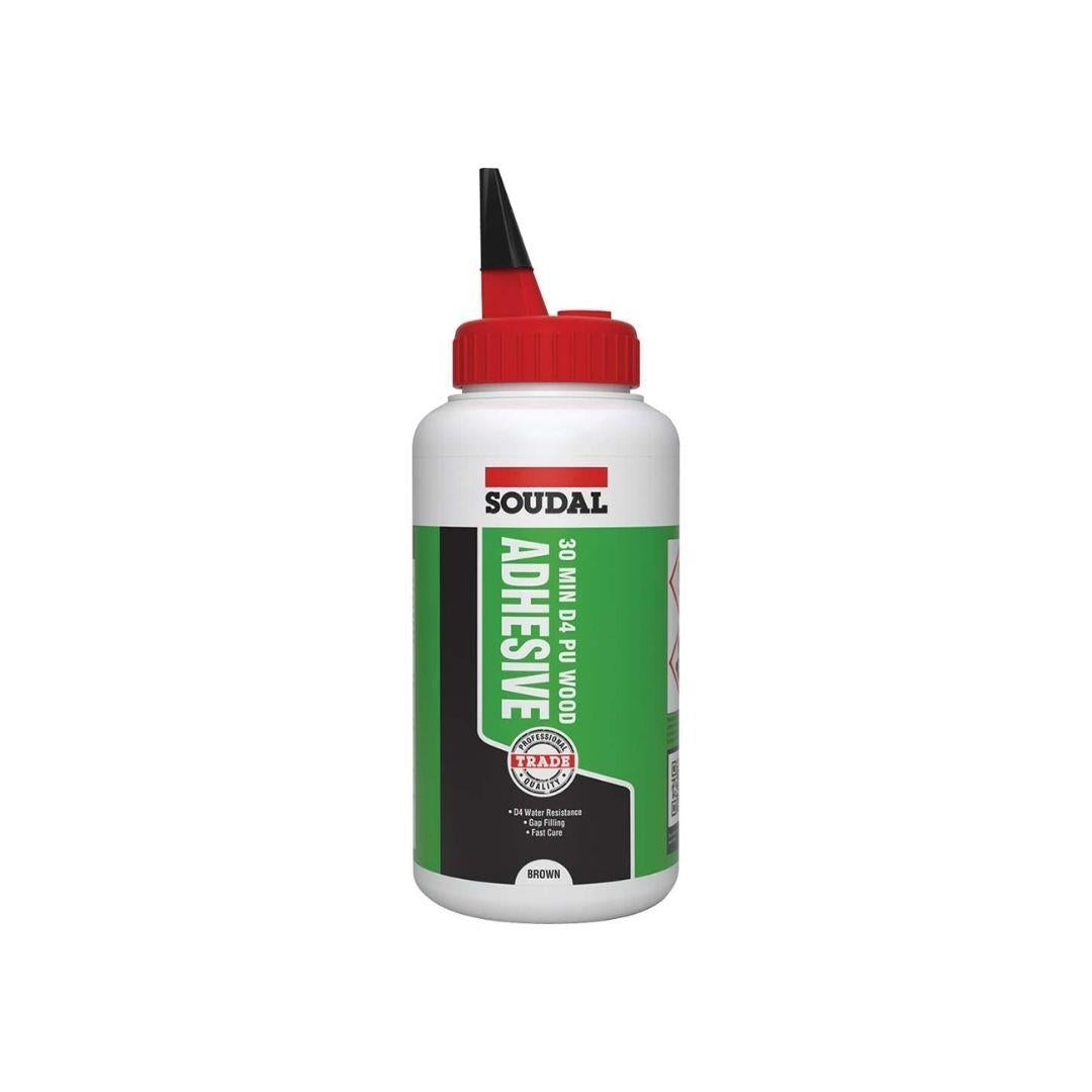 Soudal D4 PU Wood Adhesive 30 Min Waterproof Bonding 750G | Daily Supplies