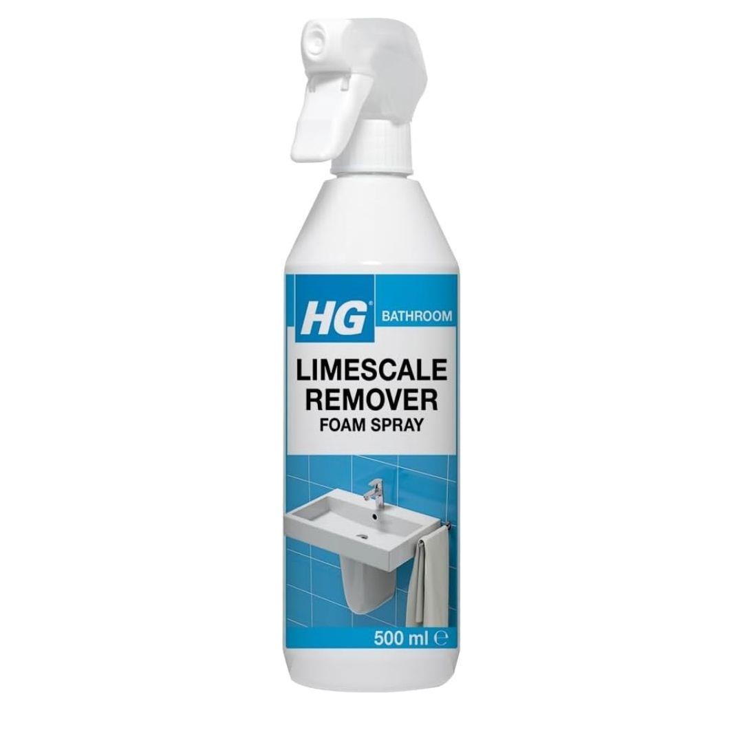 HG Limescale Remover Foam Spray Bathroom Descaler 500ml | Daily Supplies