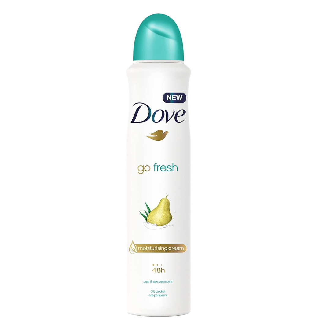 Dove Go Pear and Aloe Vera Scent Deodorant Spray 250ml | Daily Supplies