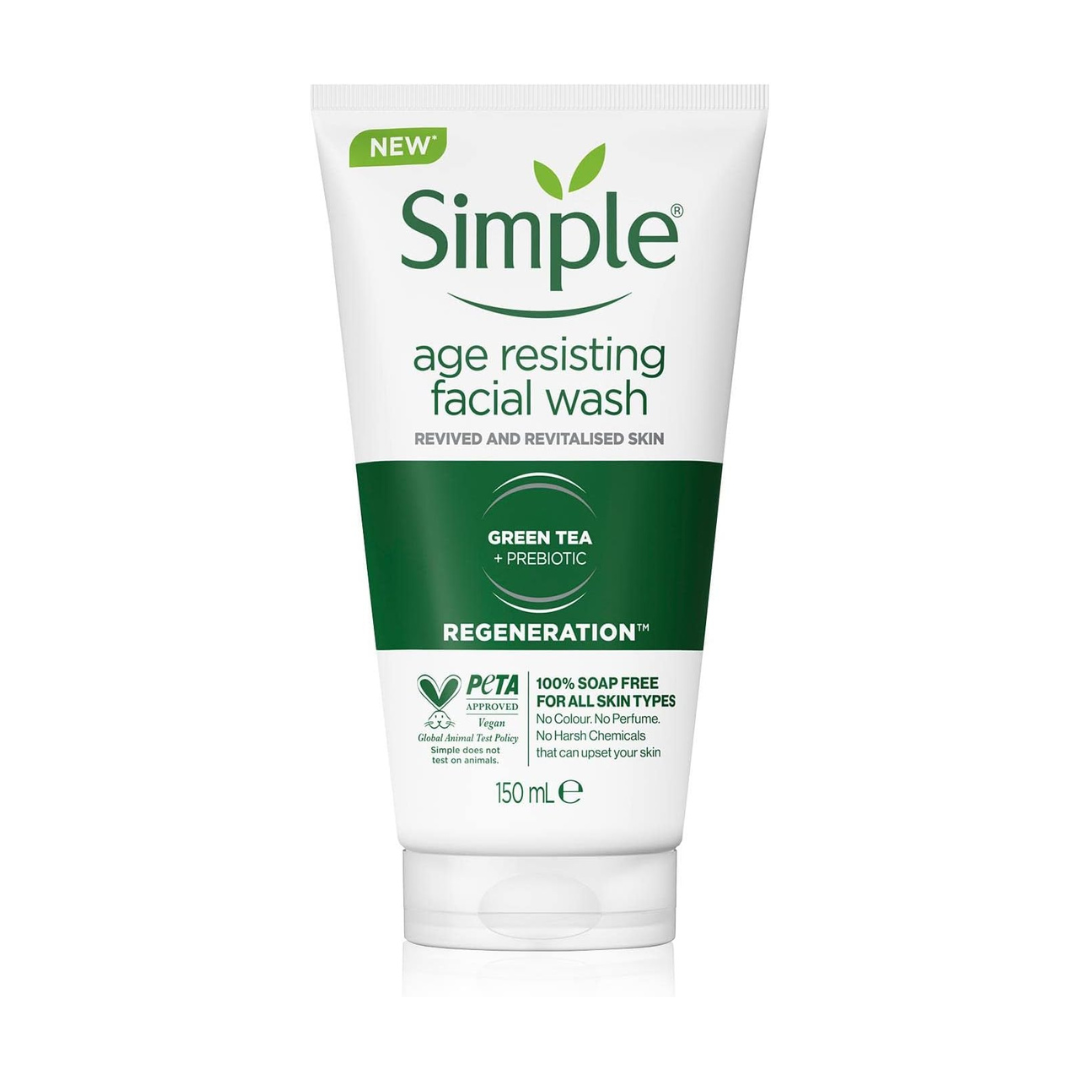 Simple Regeneration Age Resisting Facial Wash 150ml | Daily Supplies
