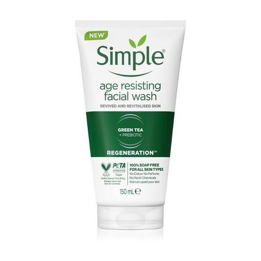 Simple Regeneration Age Resisting Facial Wash 150ml | Daily Supplies