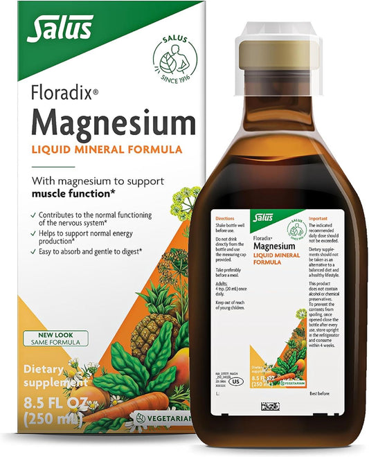 Salus Floradix Magnesium Liquid Mineral Supplement 250 ml | Daily Supplies