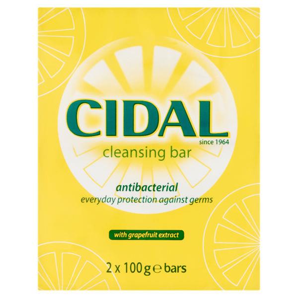 Cidal Antibacterial Cleansing Bars 2 x 125g | Daily Supplies