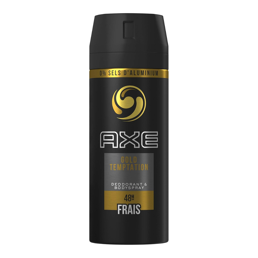Axe Gold Temptation Deodorant Body Spray 150ml | Daily Supplies