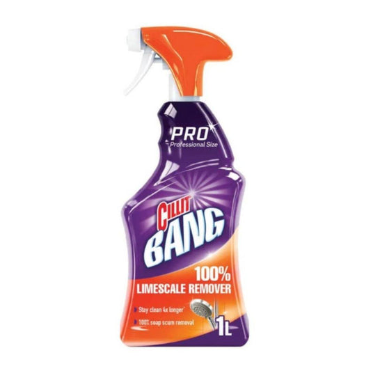 Cillit Bang Limescale & Grime Remover for Kitchen Bathroom 1 L | Daily Supplies