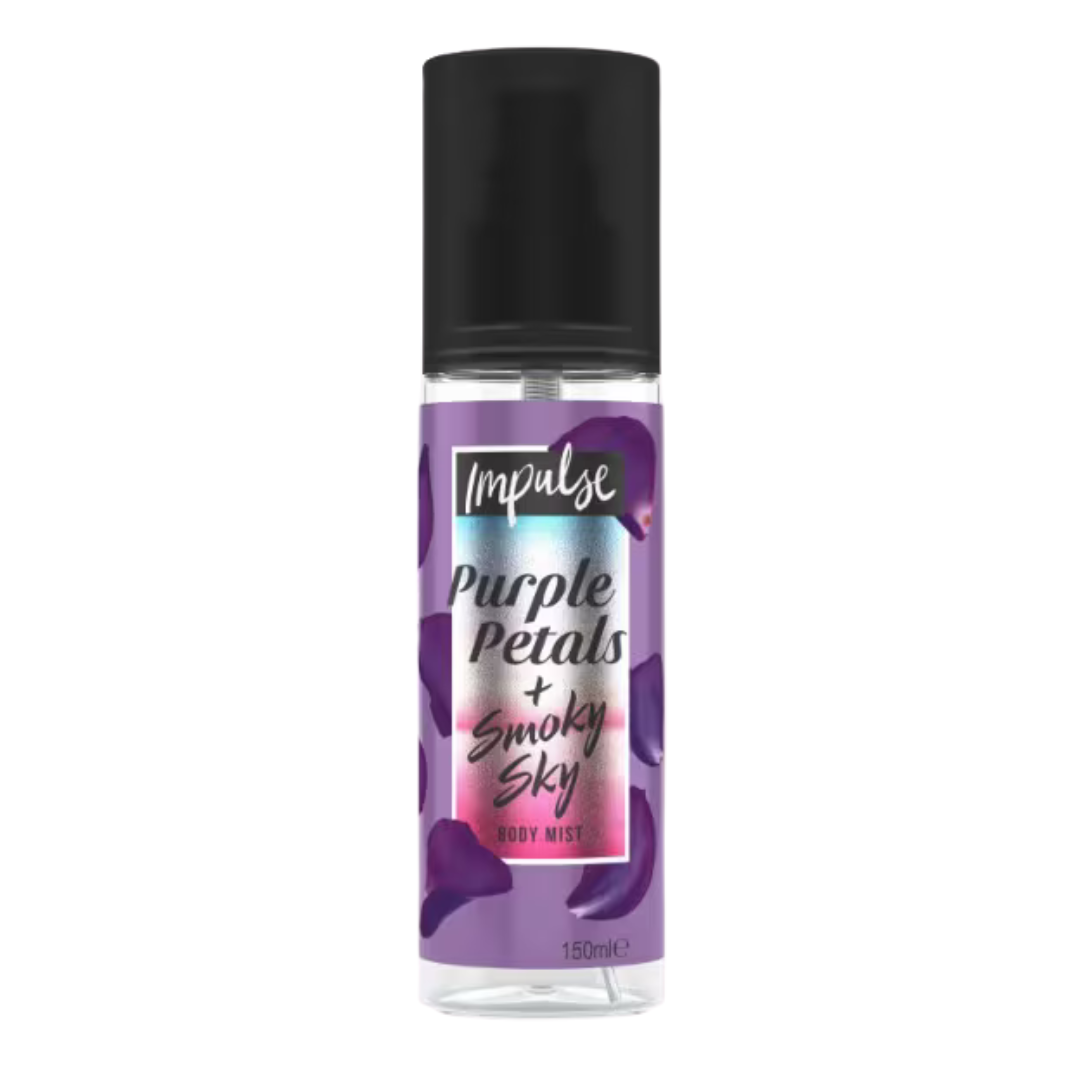 Impulse Purple Petals & Smoky Sky Body Mist 150ml | Daily Supplies