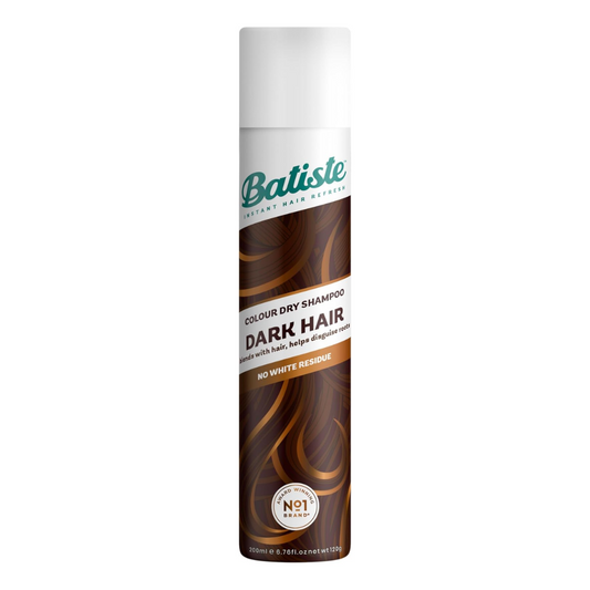 Batiste Colour Dry Shampoo For Dark Hair No White Residue 200ml | Daily Supplies