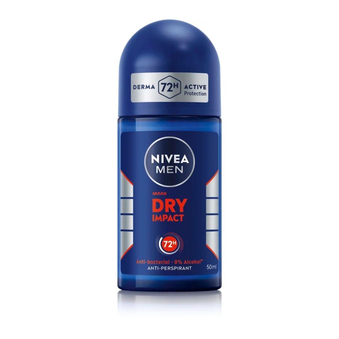 NIVEA MEN Dry Impact Anti-perspirant Roll-on 50 ML | Daily Supplies