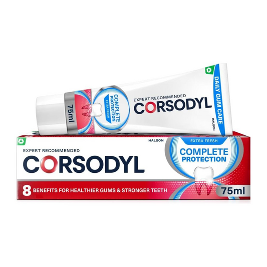 Corsodyl Complete Protection Extra Fresh Toothpaste 75ml | Daily Supplies