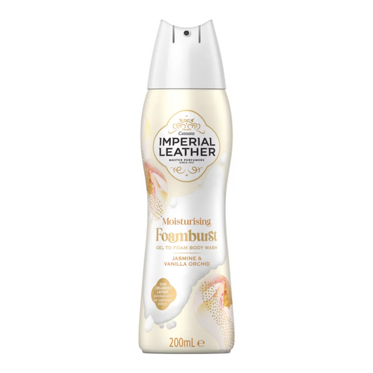 Imperial Leather Jasmine & Vanilla Foamburst Shower Gel Body Wash 200ml | Daily Supplies