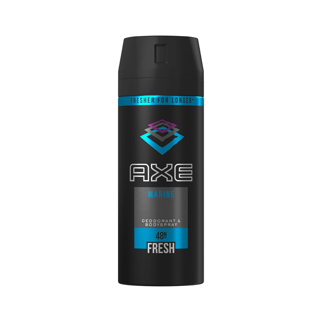 Axe Marine Deodorant Spray for Men Fresh Scent Body Spray 150ML | Daily Supplies