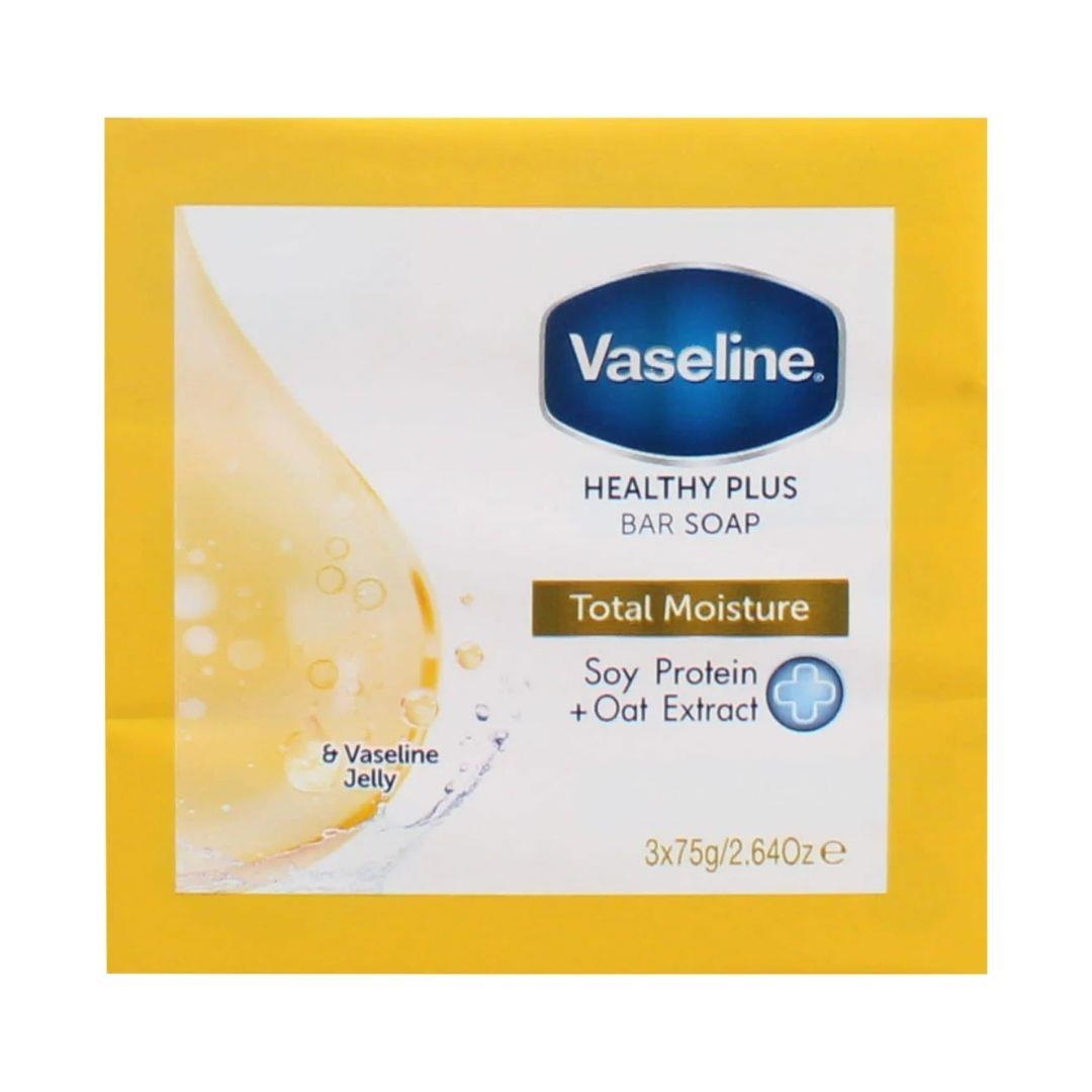 Vaseline Total Moisture Soap Bars 3 x 75g | Daily Supplies