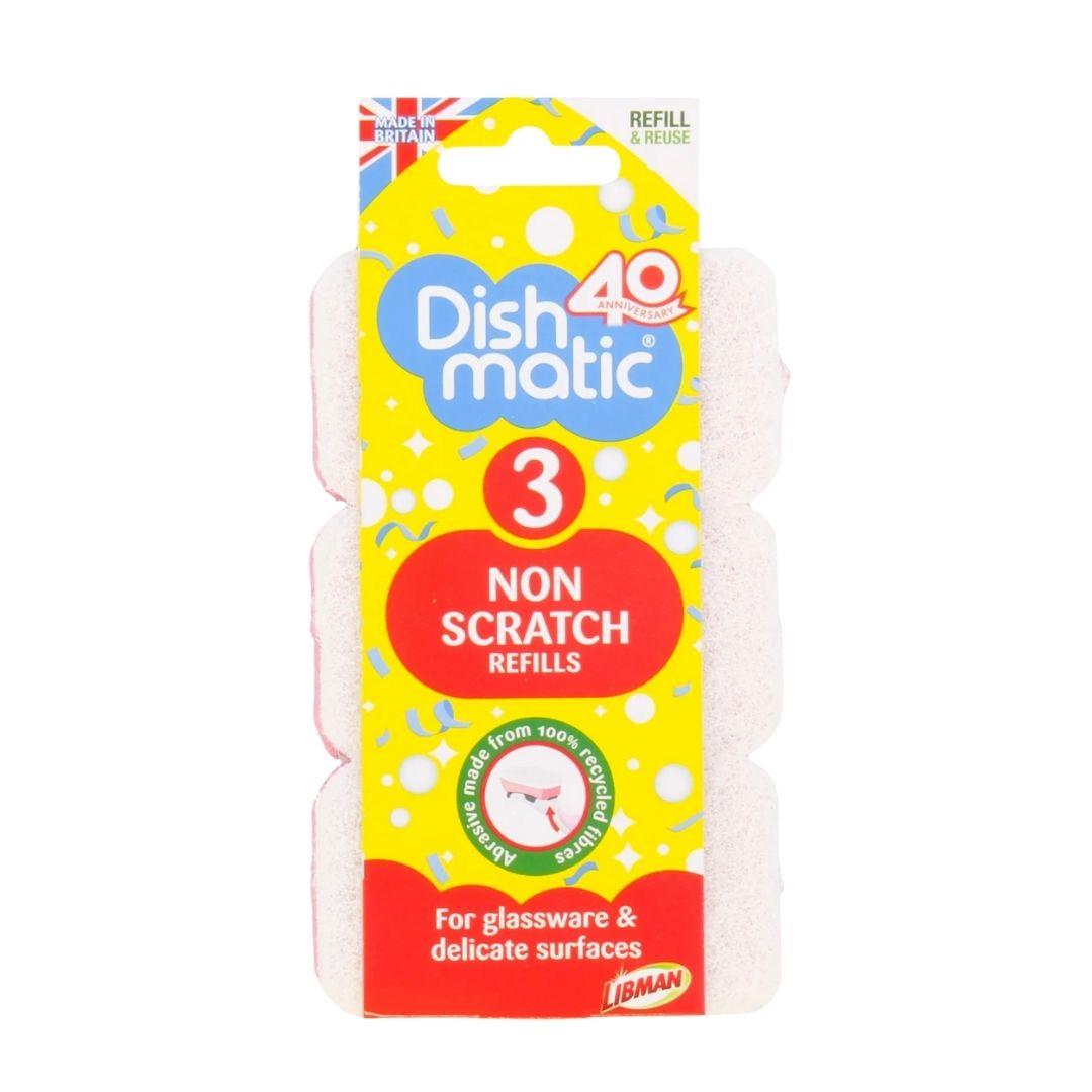 Dishmatic Non Scratch Refills 3 PK | Daily Supplies