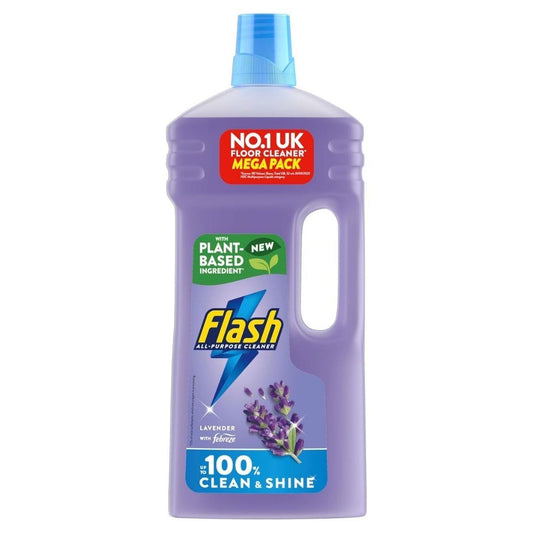 Flash Multi-Purpose Magic Cleaner Lavender Floor & Surface Cleaning Liquid 1.5L | Daily Supplies
