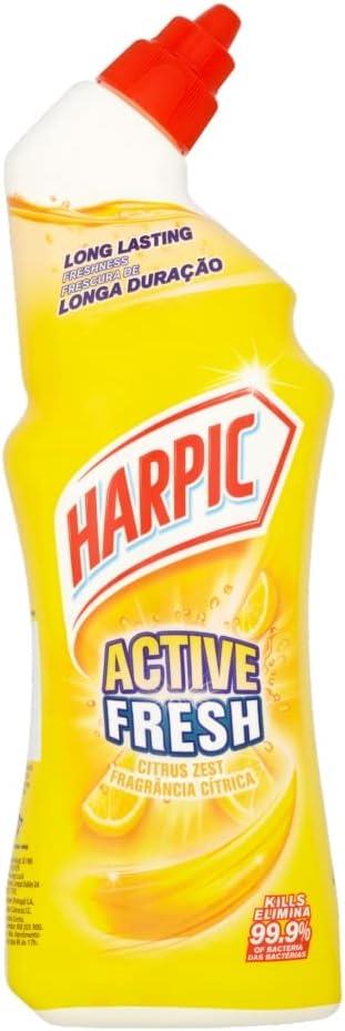 Harpic Active Fresh Toilet Cleaner Citrus Gel 750 ML | Daily Supplies