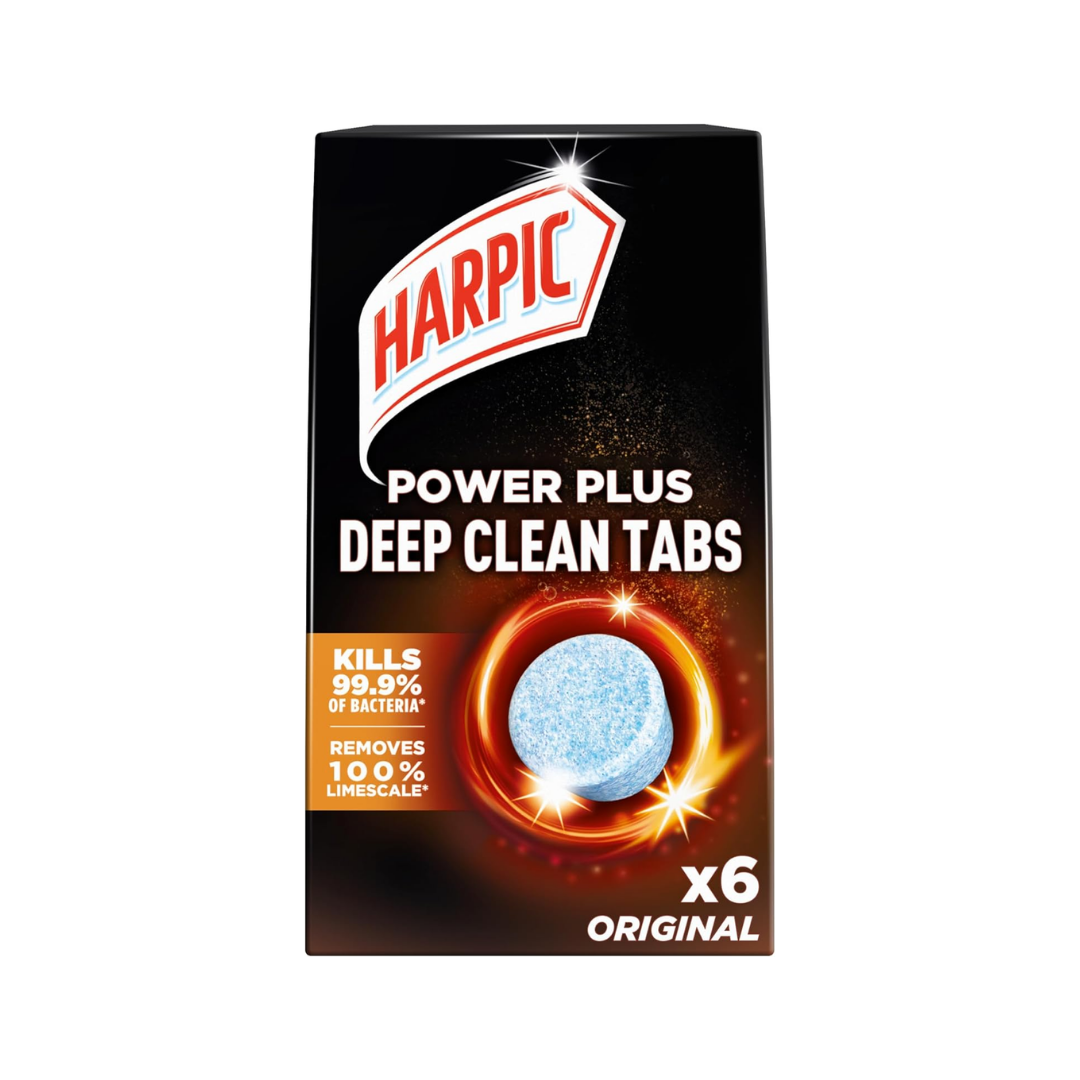Harpic Power Plus Toilet Deep Clean Limescale 6 Tablets | Daily Supplies