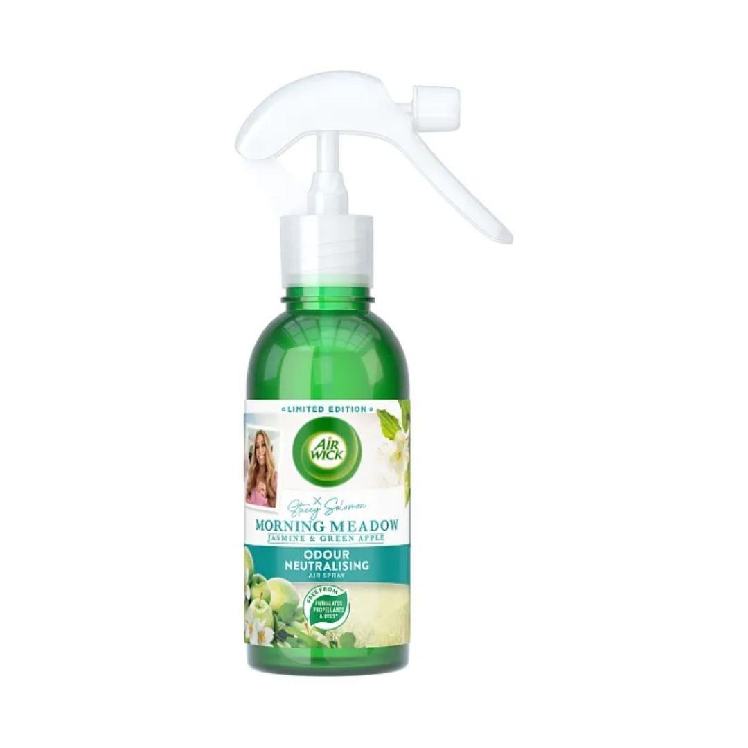Air Wick Morning Meadow Jasmine & Green Apple Odour Spray 236 ML | Daily Supplies