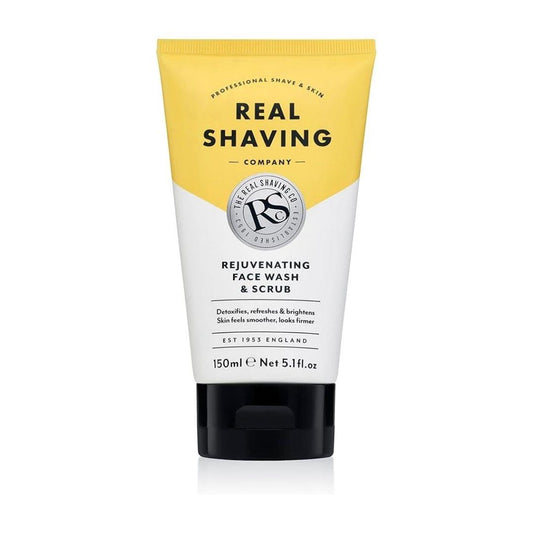 The Real Shaving Company Rejuvenating Face Wash & Scrub 150 ML | Daily Supplies
