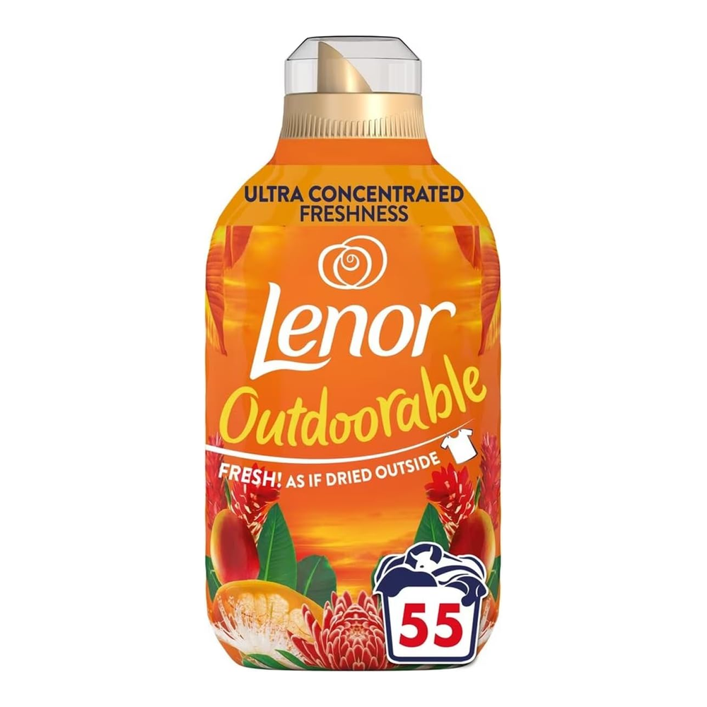 Lenor Tropical Sunset Fabric Softener Ultra Concentrate 55 Wash | Daily Supplies