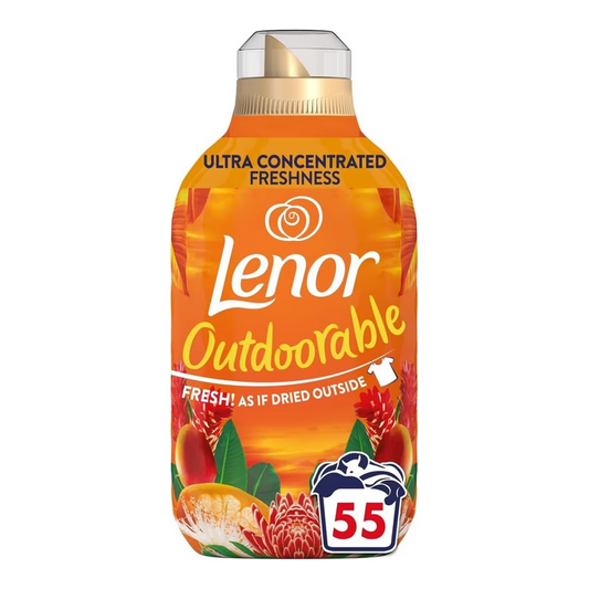 Lenor Tropical Sunset Fabric Softener Ultra Concentrate 55 Wash | Daily Supplies