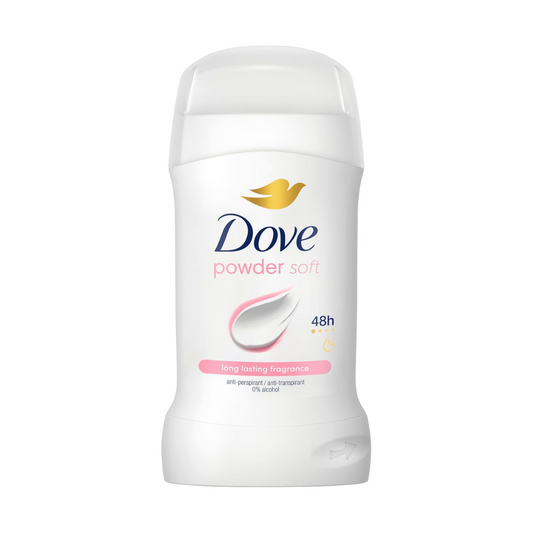 Dove Powder Soft Antiperspirant Deodorant Stick 50 ml | Daily Supplies