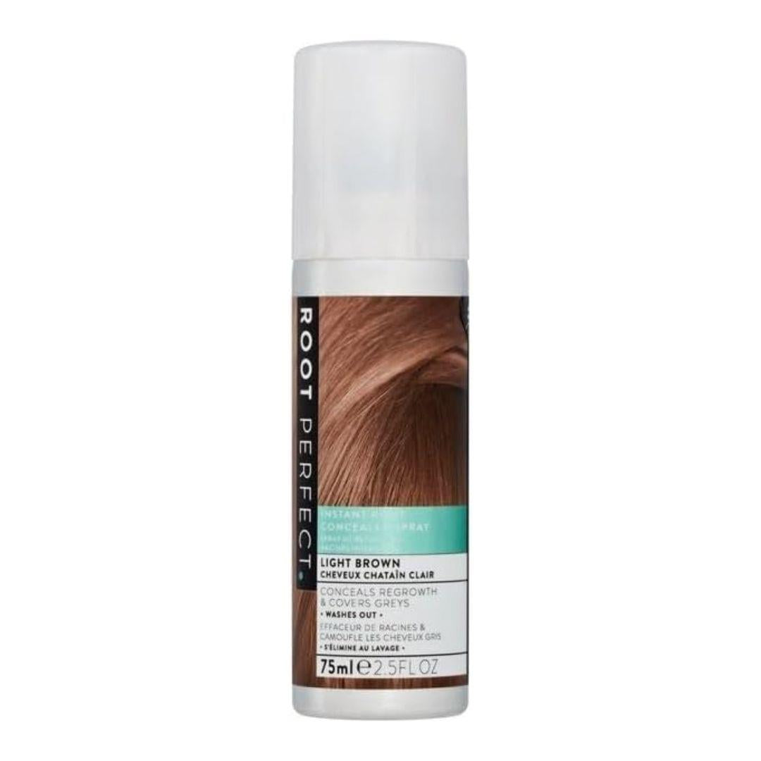 Root Perfect Instant Root Concealer Spray Light Brown 75 ML | Daily Supplies