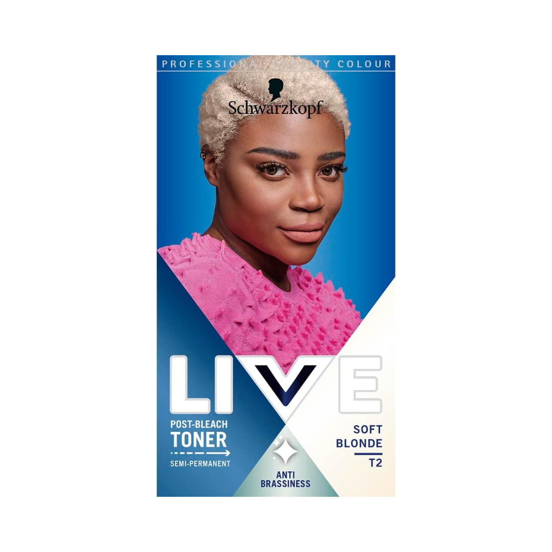 Schwarzkopf Live T2 Soft Blonde Toner Anti Brass Semi Permanent | Daily Supplies