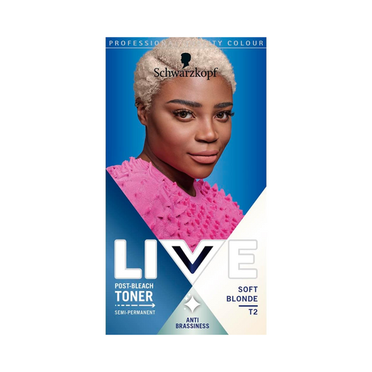 Schwarzkopf Live T2 Soft Blonde Toner Anti Brass Semi Permanent | Daily Supplies