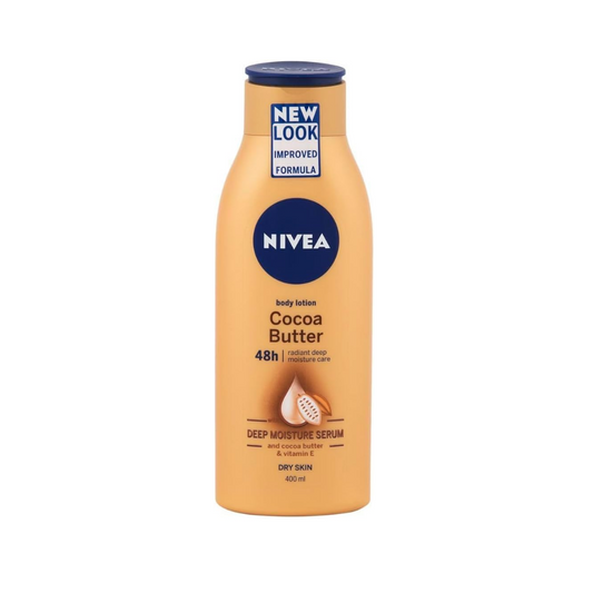 NIVEA Cocoa Butter Body Lotion Deep Moisture Serum 400ML | Daily Supplies