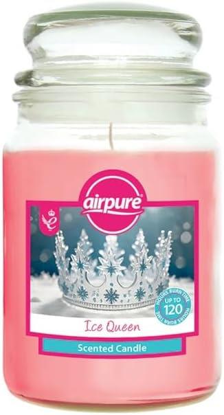 Airpure Ice Queen Scented Candle Jar 18oz | Daily Supplies