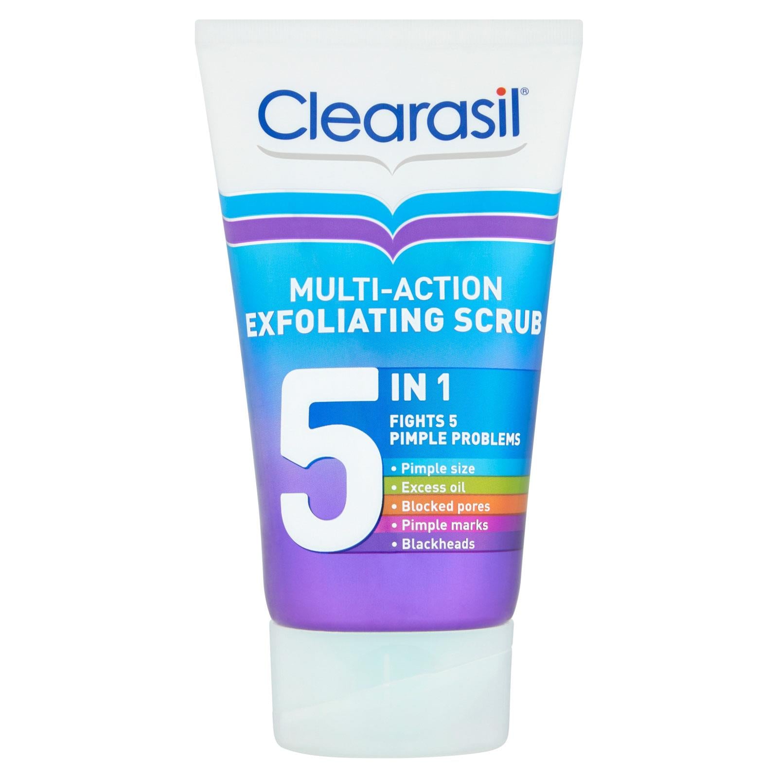 Clearasil Exfoliating Scrub 5-in-1 - 150 ML | Daily Supplies