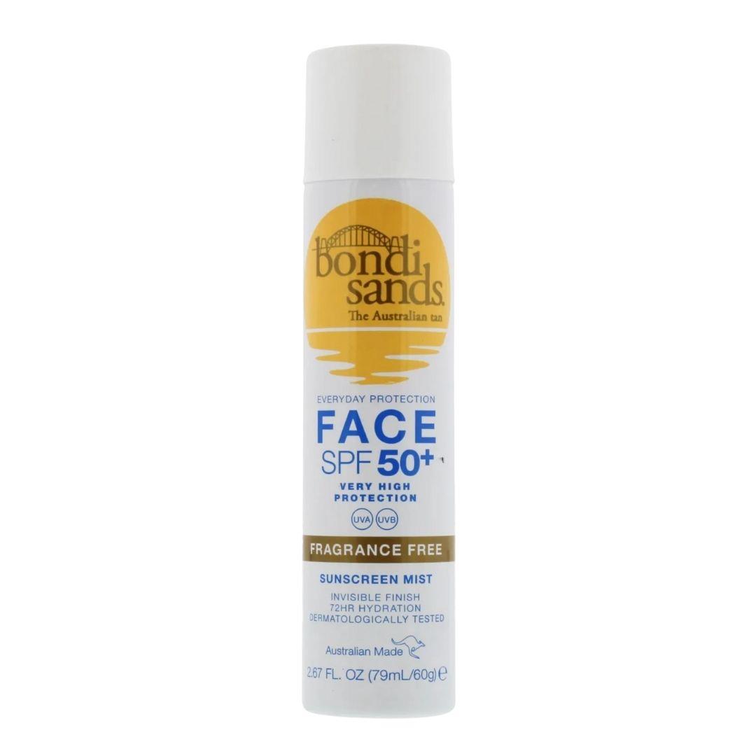 Bondi Sands SPF 50+ Face Sunscreen Mist 79 ML | Daily Supplies