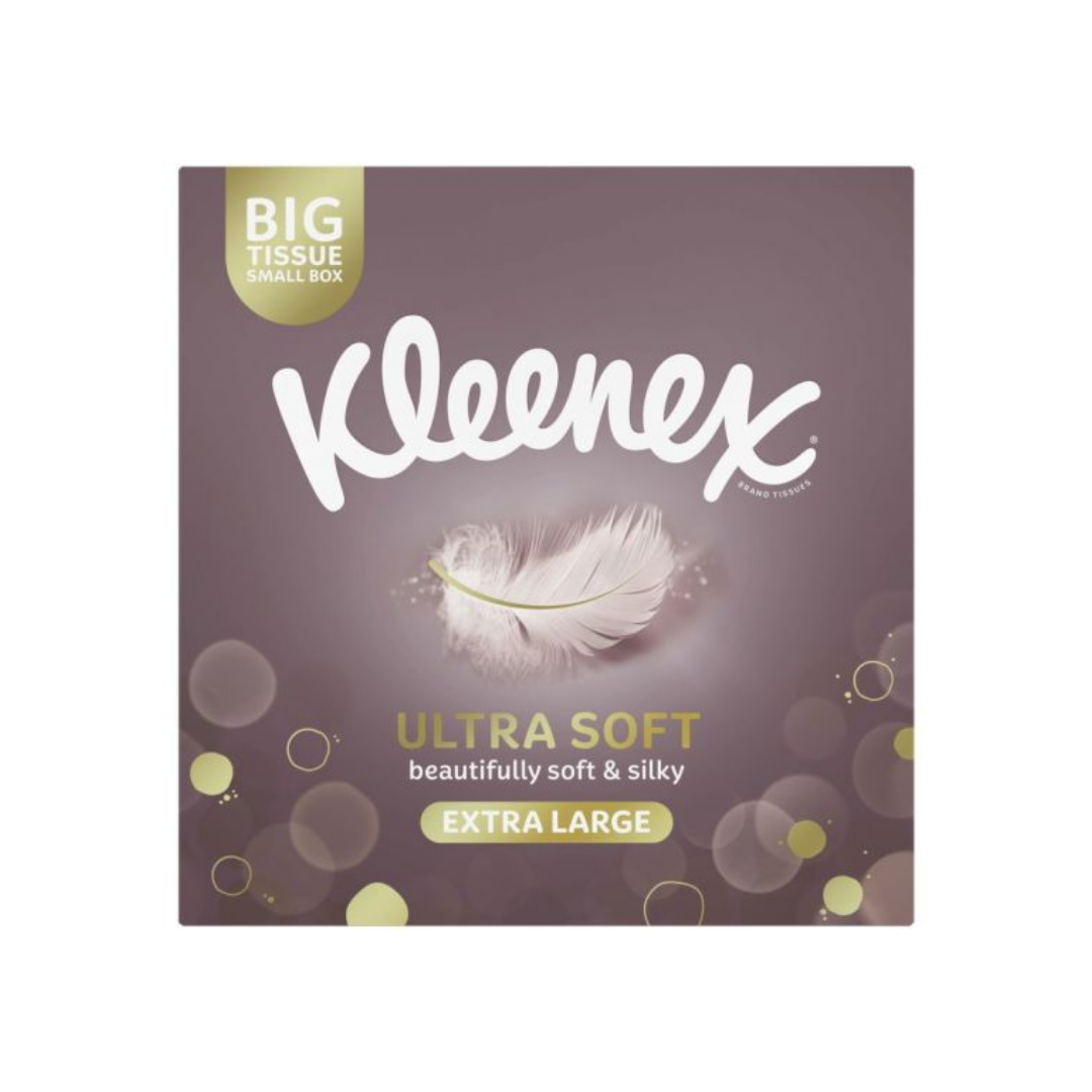 Kleenex Ultra Soft & Silky Extra Large Tissues 40 Sheets | Daily Supplies