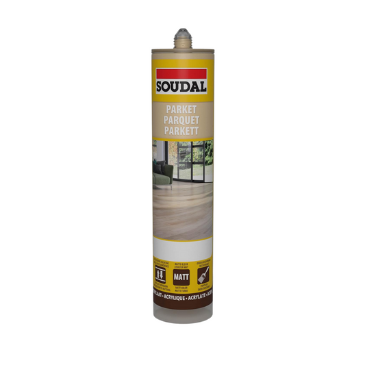 Soudal Parquet and Timber Sealant Light Oak Premium Finish 290ml | Daily Supplies