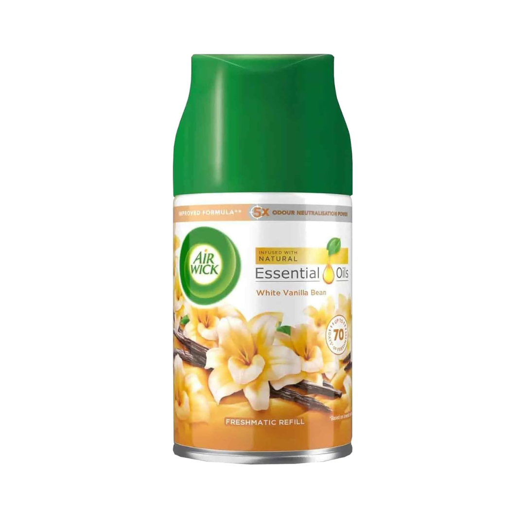 Air Wick White Vanilla Bean Freshmatic Refill 250ml | Daily Supplies