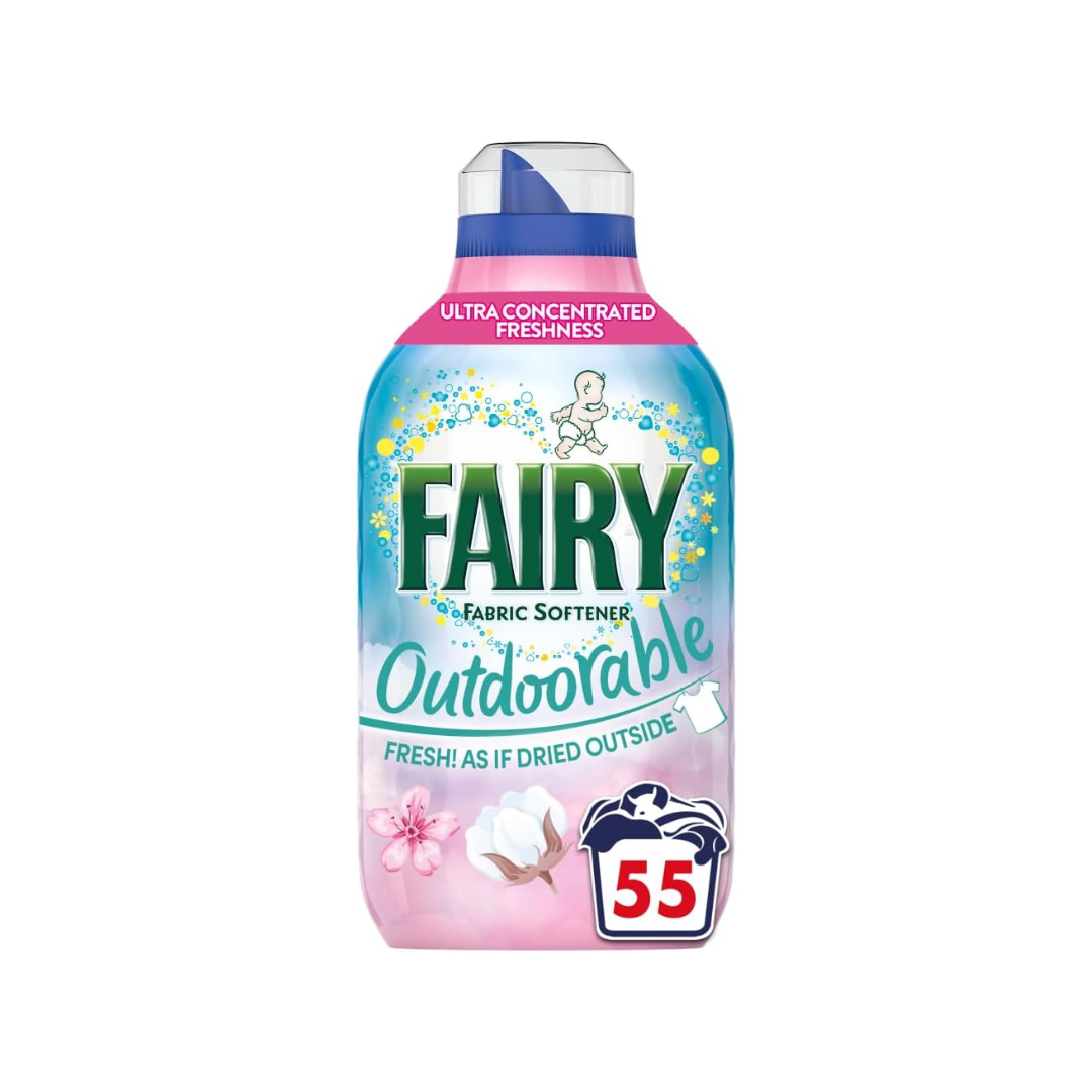 Fairy Outdoorable Fabric Softener Liquid 55 Washes 770ml | Daily Supplies