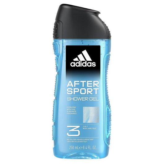 Adidas After Sport Shower Gel Refreshing Body Wash 250ml | Daily Supplies