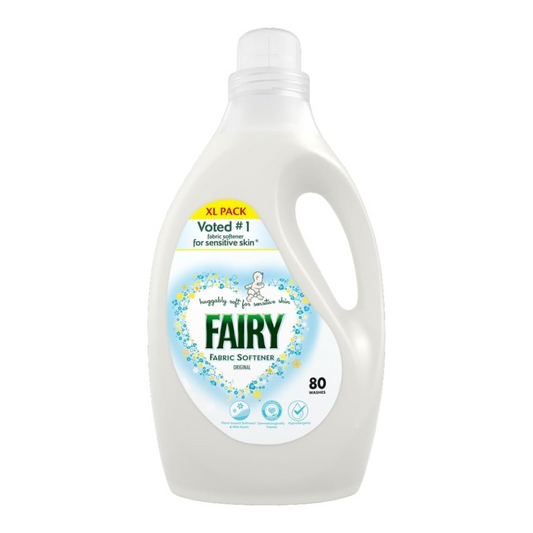 Fairy Original Sensitive Skin Fabric Softener 80 Washes | Daily Supplies