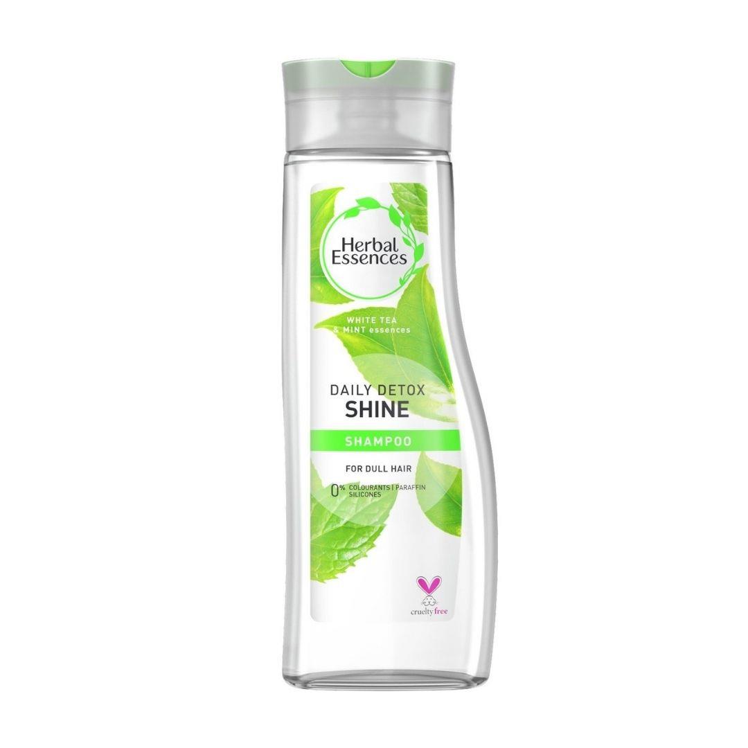 Herbal Essences Daily Detox Shampoo with White Tea & Mint Essences 400 ML | Daily Supplies