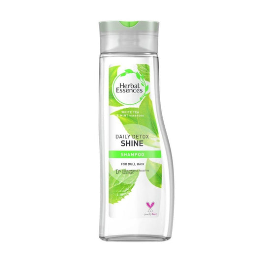 Herbal Essences Daily Detox Shampoo with White Tea & Mint Essences 400 ML | Daily Supplies